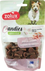CANDIES ve tvaru kýty se šunkou a vápníkem