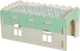 Dřevěný domek pro králíka XL