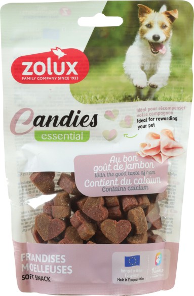 Srdíčka CANDIES se šunkou a vápníkem