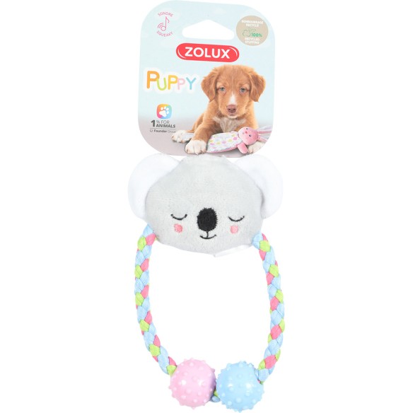 Plyšová hračka Puppy Tiny lano